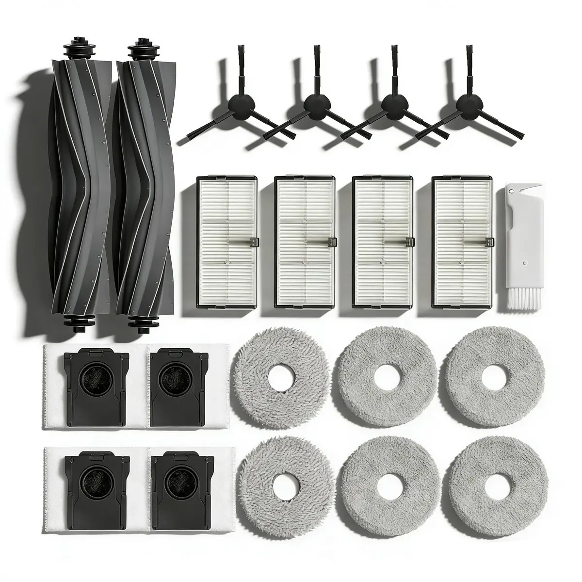JoyBros Replacement Parts Kit for Dreame L10s Ultra Heat & X30 Ultra Robot Vacuums | 21-Piece Set - main product image