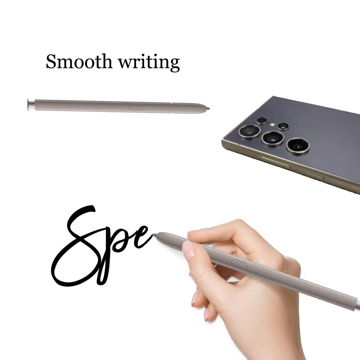 LiXiongBao S24 Ultra S Pen Replacement Stylus for Samsung Galaxy S24 Ultra, Violet (1 Pack) - view 4