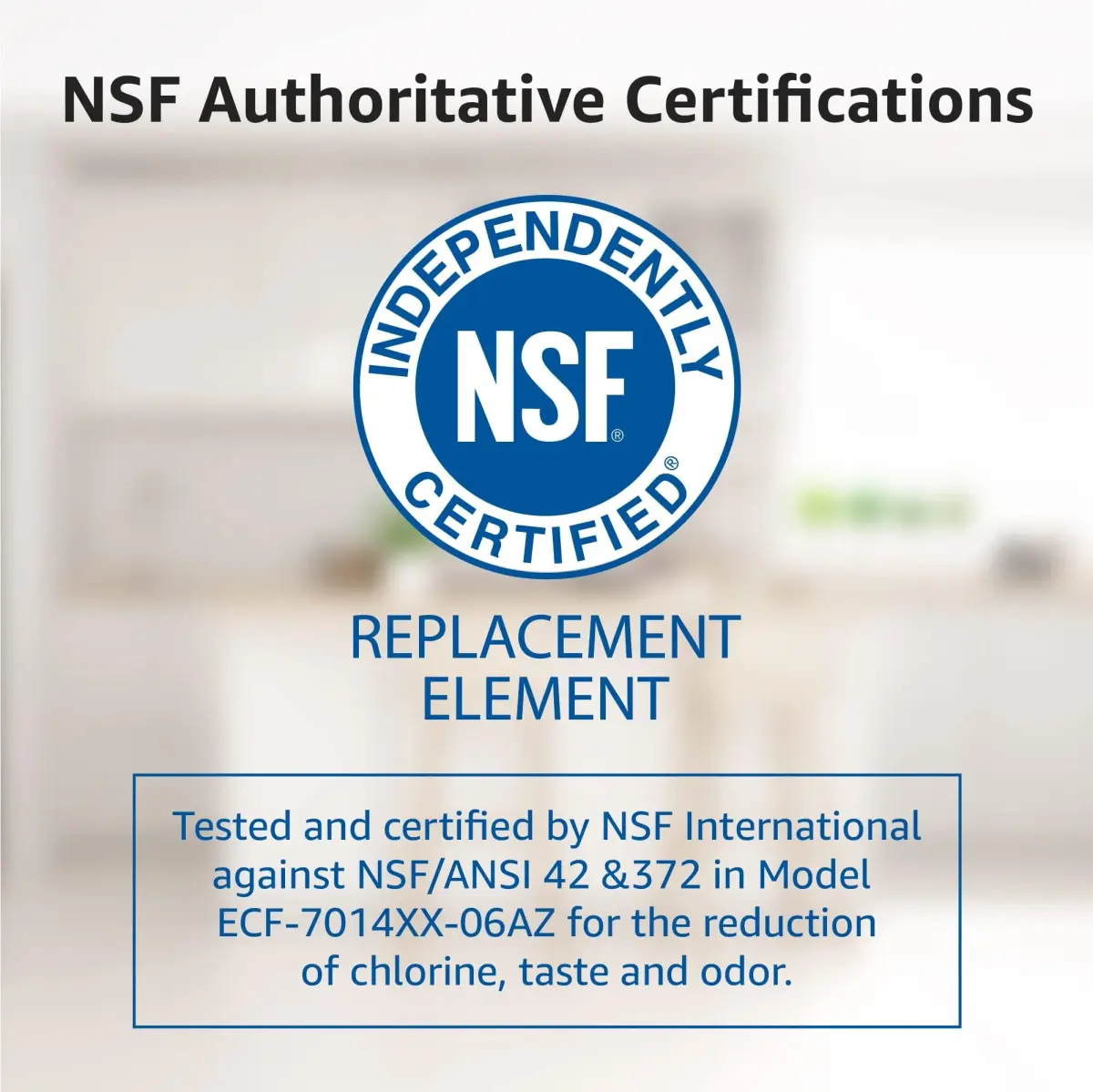 Overbest Pitcher Water Filter Replacement for Brita® Filters, 2 Pack | NSF Certified, Reduces Chlorine & Lead - view 3
