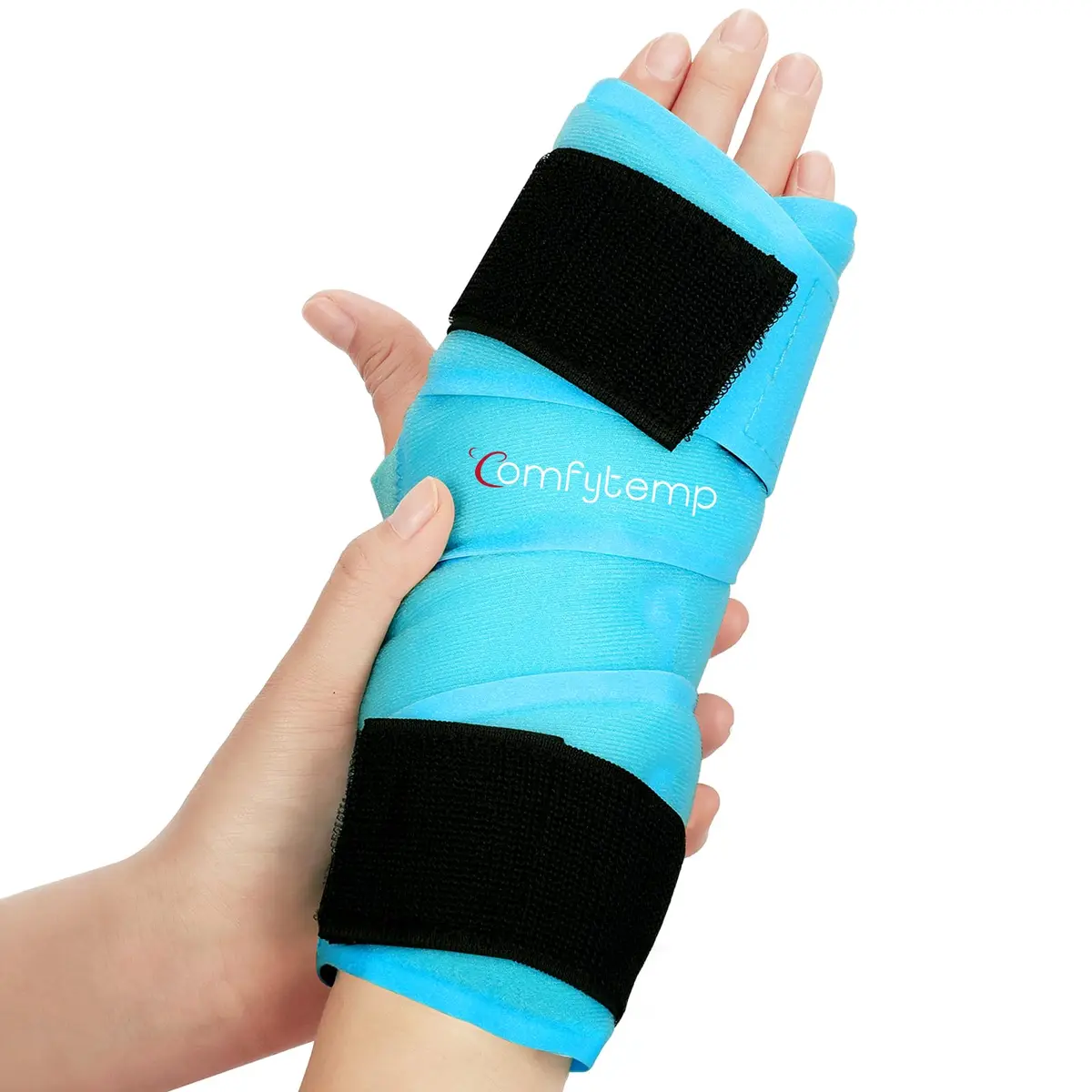 Comfytemp 33" Full Hand Wrist Ice Pack Wrap for Carpal Tunnel Relief | Reusable Cold & Heat Therapy - main product image