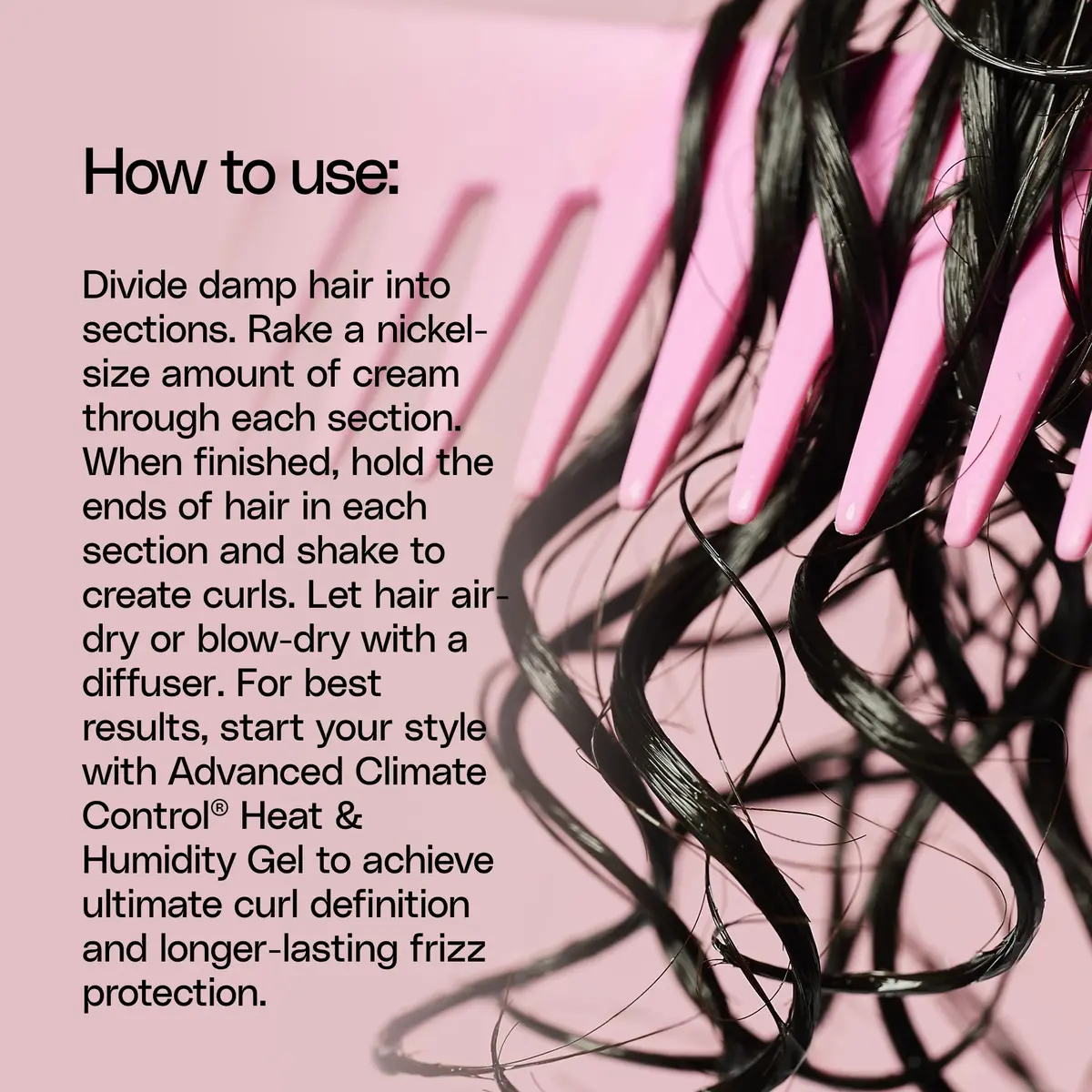 Ouidad Advanced Climate Control Featherlight Styling Cream, 16 Fl Oz | Soft Hold for Curly Hair with Nano Technology - view 4