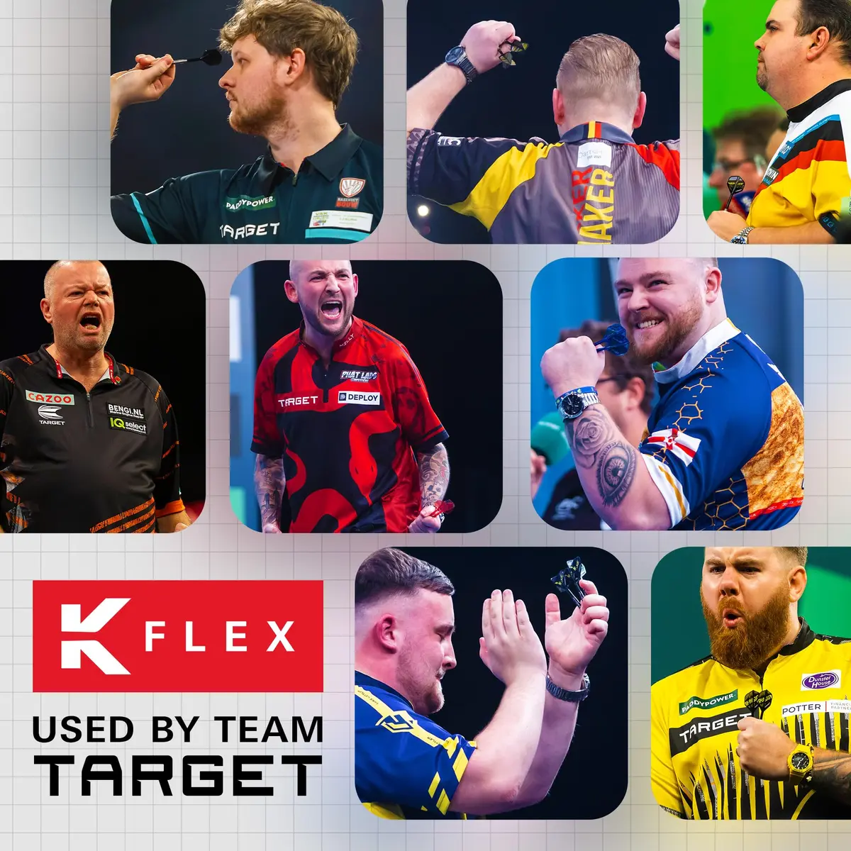 Target Darts K-Flex Integrated Dart Flights and Shafts, Intermediate 26mm (3-Pack) | Professional Dart Accessories for Stable Flight - view 5