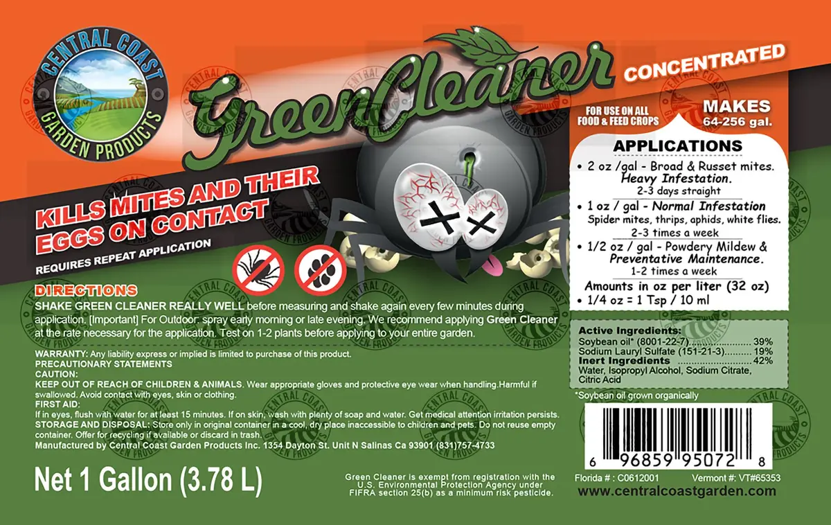 Green Cleaner Pesticide 2 oz Bottle | Organic, Safe for Daily Use, Quick-Drying (70-120 chars) - view 5