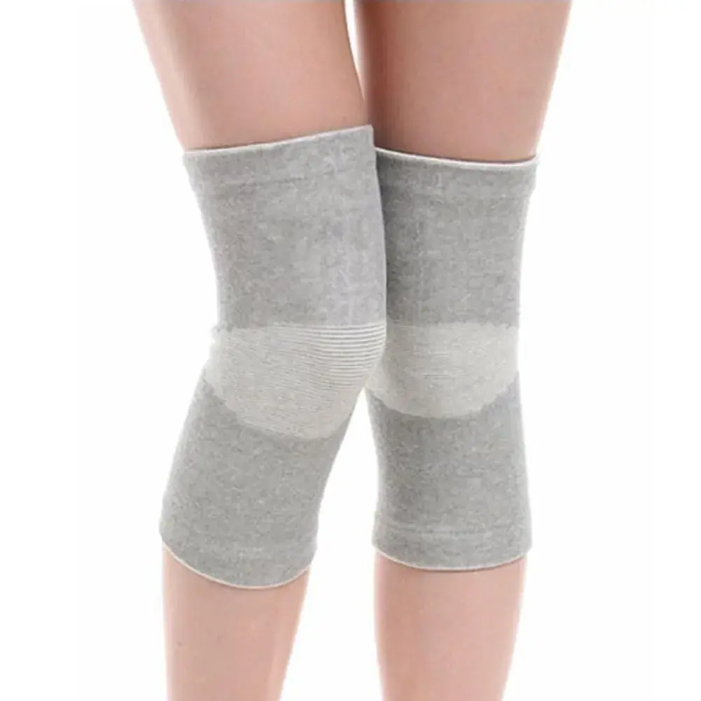 JUMISEE XX-Large Gray Cotton Knee Sleeves (1 Pair) for Knee Support & Pain Relief - view 2
