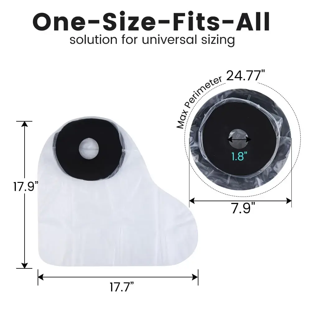 CIVJET Waterproof Leg Cast Cover for Showering, Short Leg (7.9" Diameter) | FDA Approved Orthopedic Brace - view 3