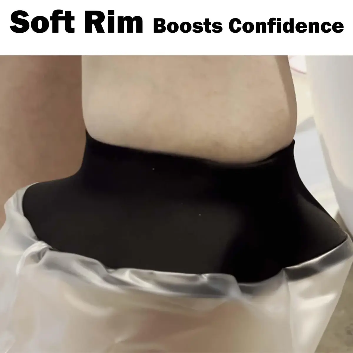 CIVJET Waterproof Leg Cast Cover for Showering, Short Leg (7.9" Diameter) | FDA Approved Orthopedic Brace - view 4