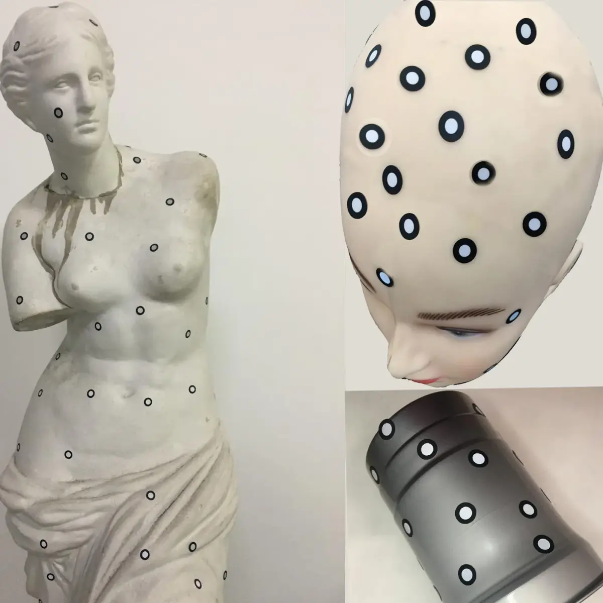 LEDGM 800 pcs 6mm Tracking Dots Reference Point Markers | For 3D Scanning & 3D Scanners - view 7