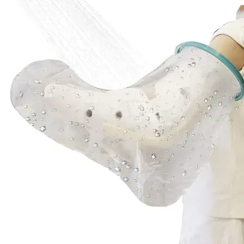 CIVJET Full Arm Cast Cover for Shower, Waterproof Cast Protector for Elbow, Upper Arm, Diameter 7.9" | FDA Approved Medical Grade Silicone - main product image