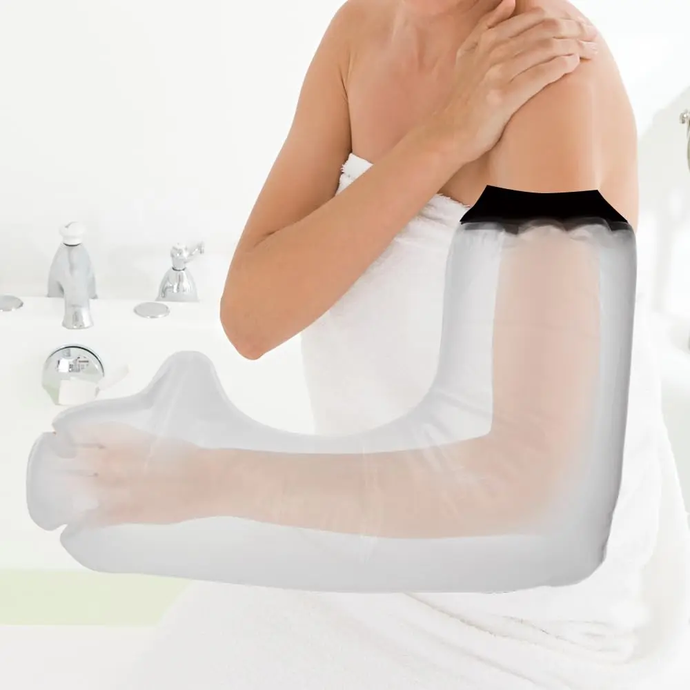 CIVJET Waterproof Arm Cast Cover for Showering - Extra Long Full Arm L (20cm Opening Diameter) | Medical Grade Silicone - view 8