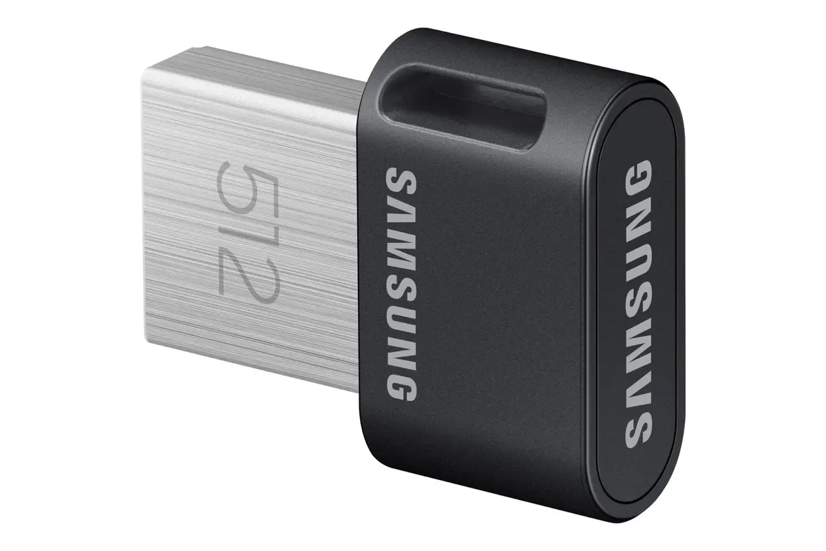 Samsung FIT Plus 512GB USB 3.2 Flash Drive Gunmetal Gray | Seamless Fit, Fast Transfer - view 2