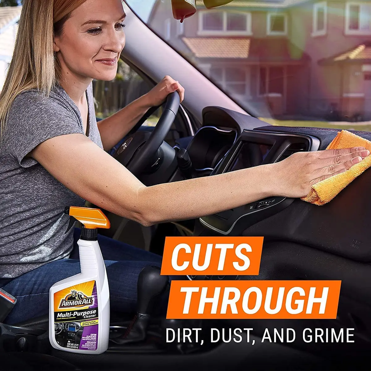Armor All Multi Purpose Cleaner Spray 946ml (32 Fl Oz) | Interior Car Cleaner for All Auto Surfaces - view 2