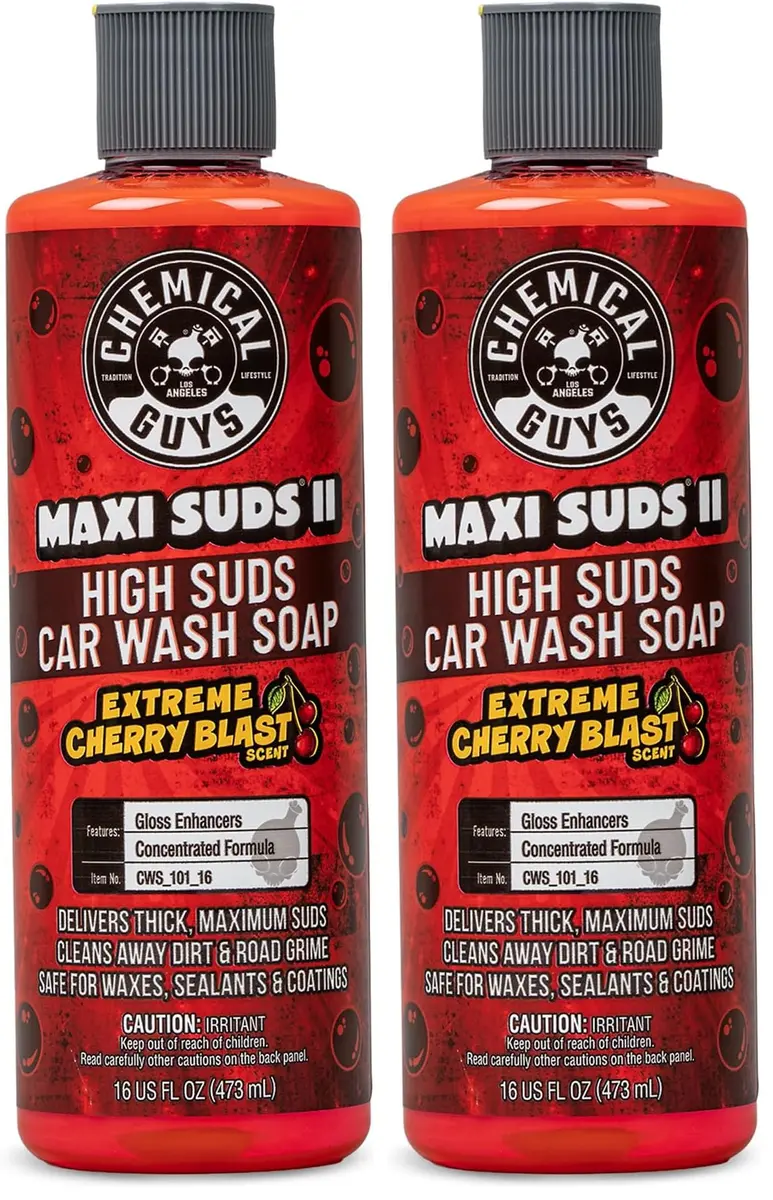Chemical Guys Maxi-Suds II Foaming Car Wash Soap 946ml (32 fl oz) | Scratch-Free Shine for All Vehicles - main product image