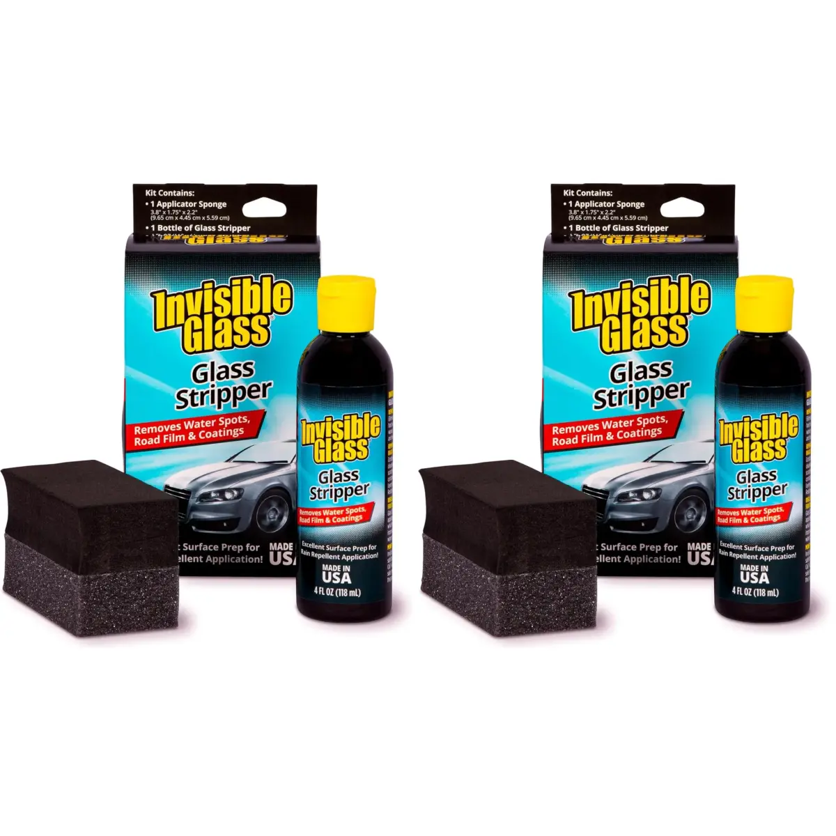 Invisible Glass Glass Stripper 236ml (8 Fl Oz) | Removes Water Spots, Coatings & Road Film - main product image