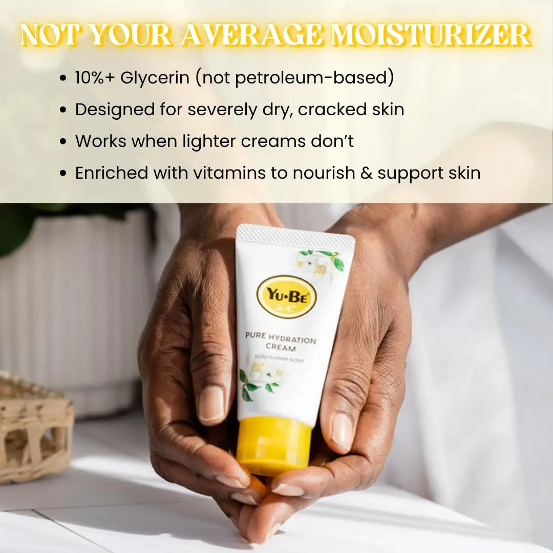Yu-Be Yuzu Pure Hydration Cream 1.35 Fl Oz | Vegan Skin Care for Sensitive & Dry Skin - view 2