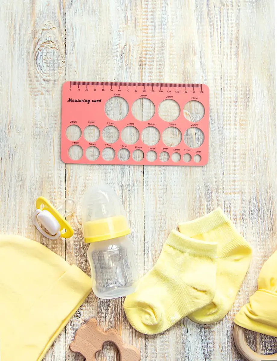 Bjabtan Wearable Breast Pump Bag with Nipple Ruler & Tray | Yellow, Holds 2 Pumps - view 4