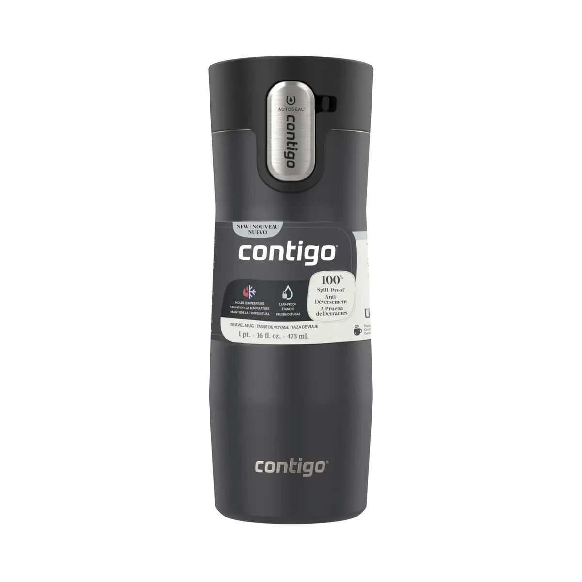 Contigo West Loop 3.0 Stainless Steel Travel Mug, 16oz | Leakproof, Hot & Cold 11/24h - view 4