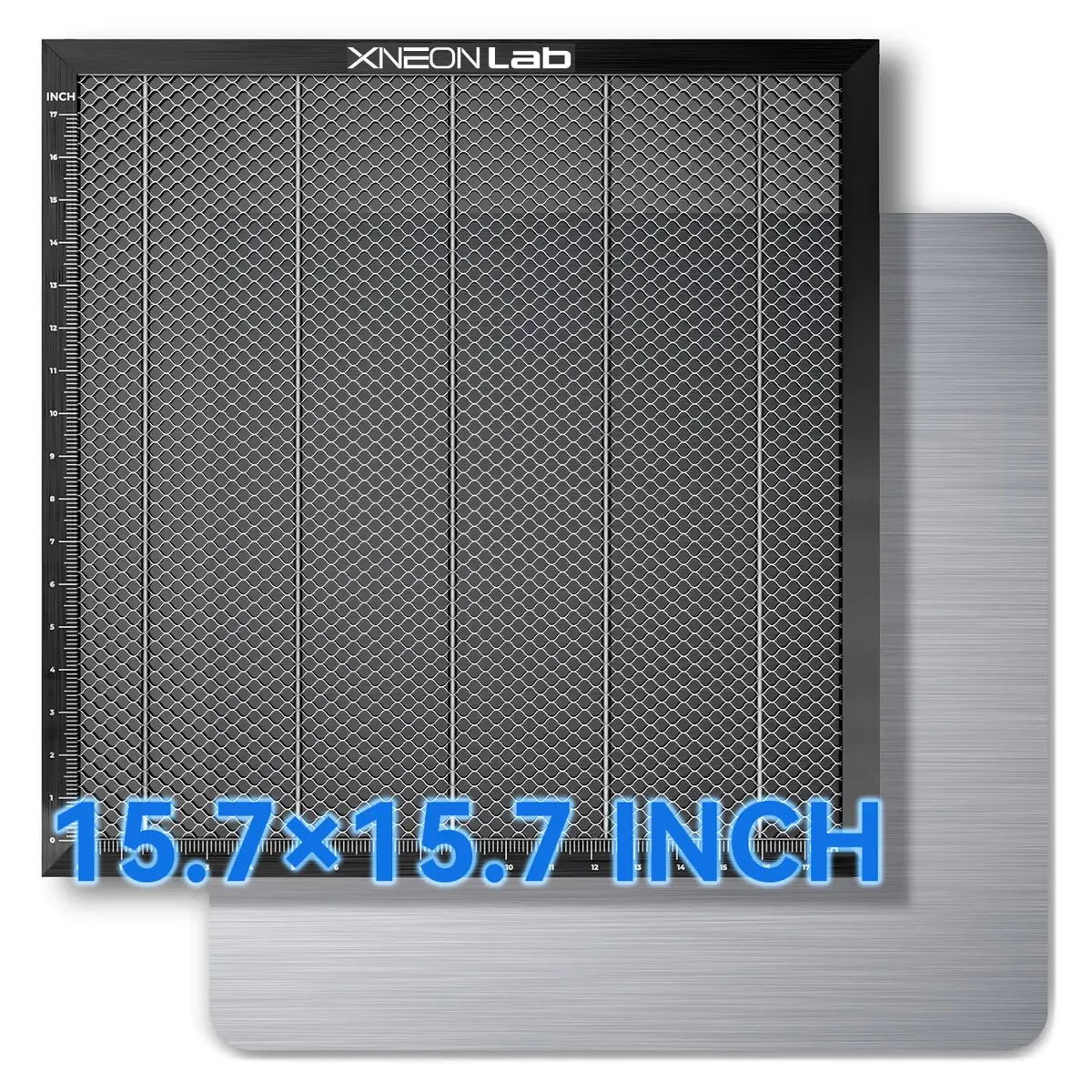 XNEONLab Honeycomb Laser Bed 400x400mm (15.75x15.75in) | Aluminum Panel for Laser Engravers - main product image