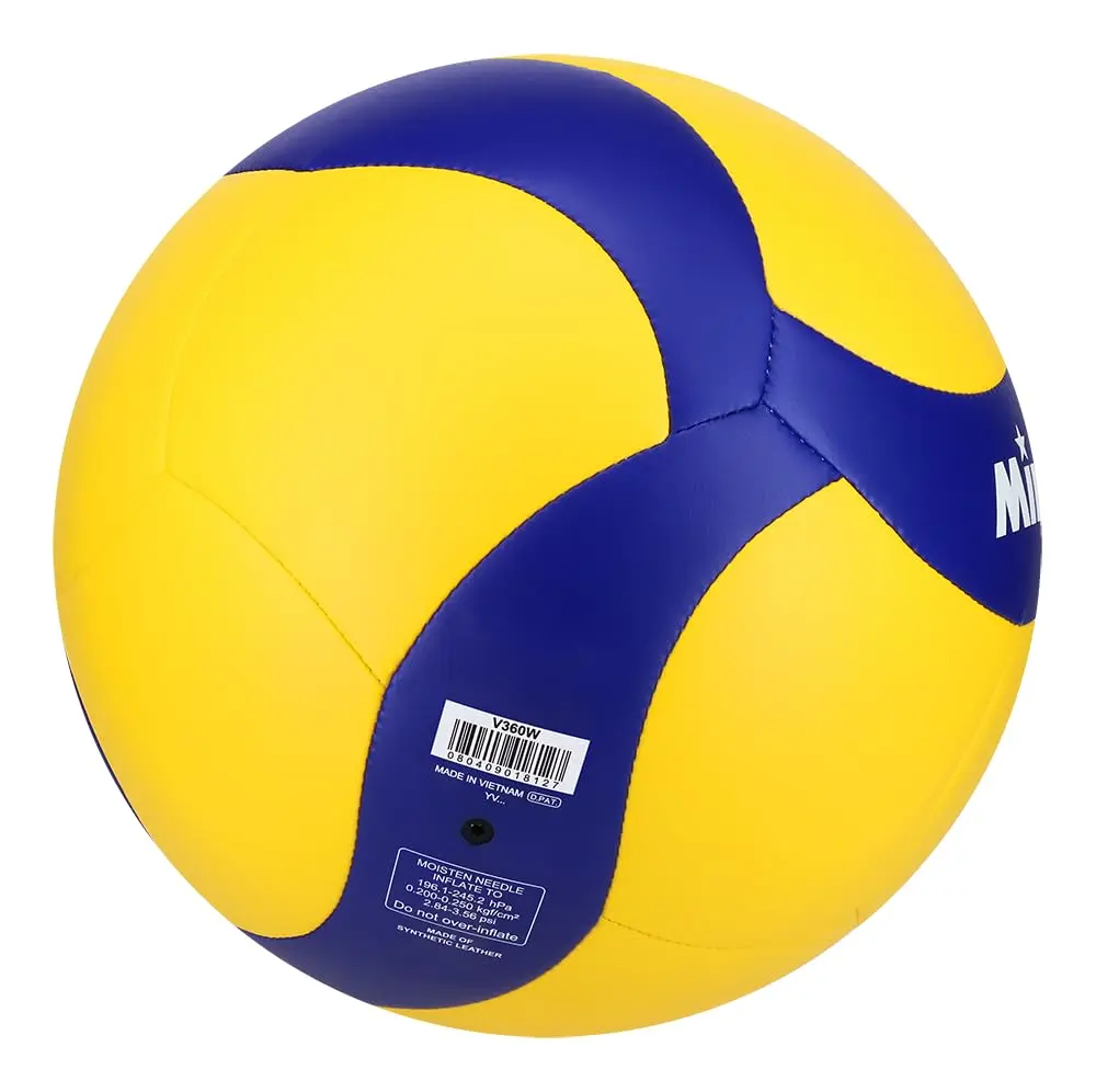 Mikasa V360W Indoor Volleyball Size 5 | Soft PU Leather for Youth Practice & Match Play - view 3