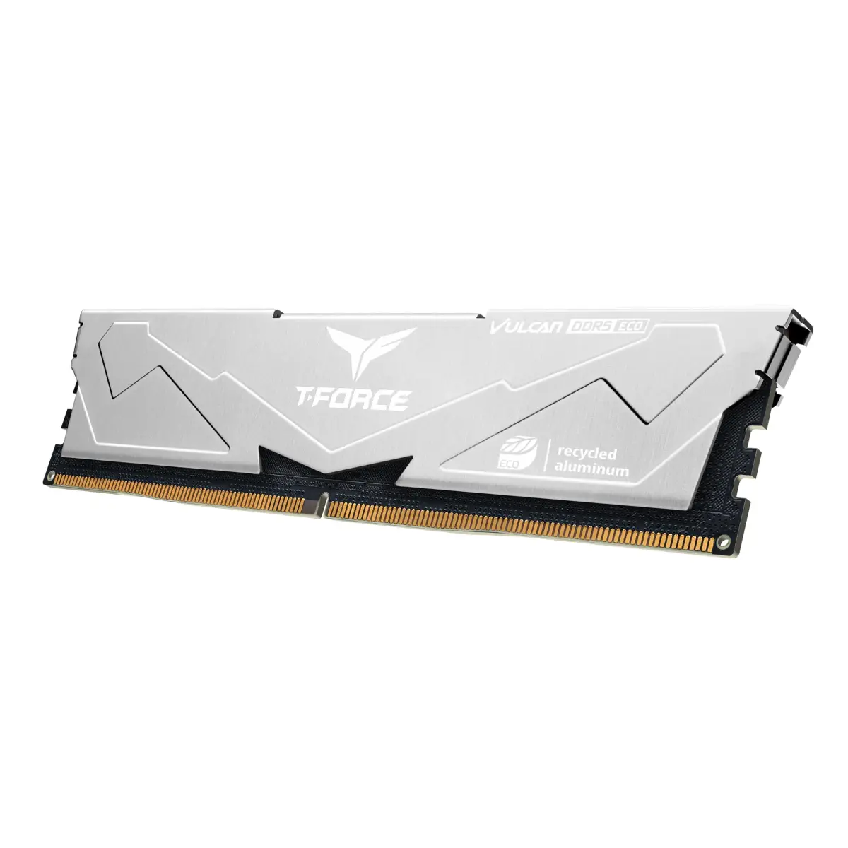 TEAMGROUP T-Force Vulcan ECO DDR5 32GB (2x16GB) 6000MHz CL38 Desktop Memory Module Ram | 7.5mm x 32.7mm x 140mm - view 2