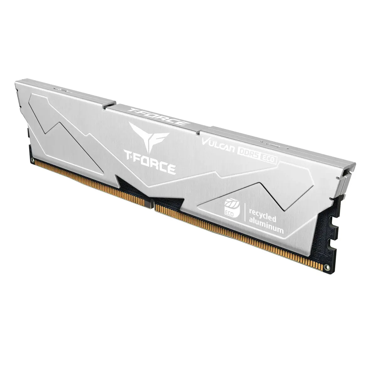 TEAMGROUP T-Force Vulcan ECO DDR5 32GB (2x16GB) 6000MHz CL38 Desktop Memory Module Ram | 7.5mm x 32.7mm x 140mm - view 3