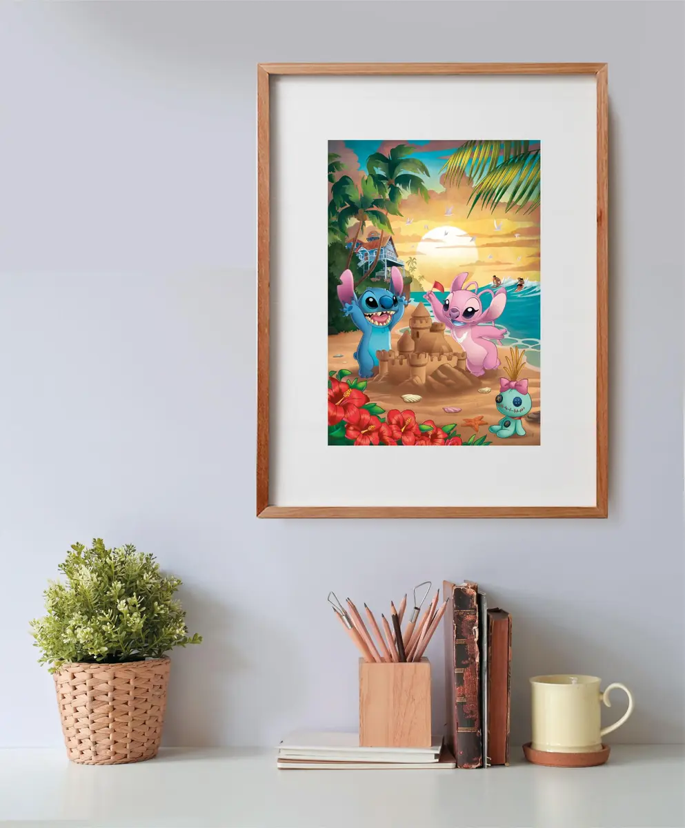 Clementoni Disney Stitch Puzzle 500 Pieces | Adult Jigsaw Puzzle with Poster, Made in Italy - view 7
