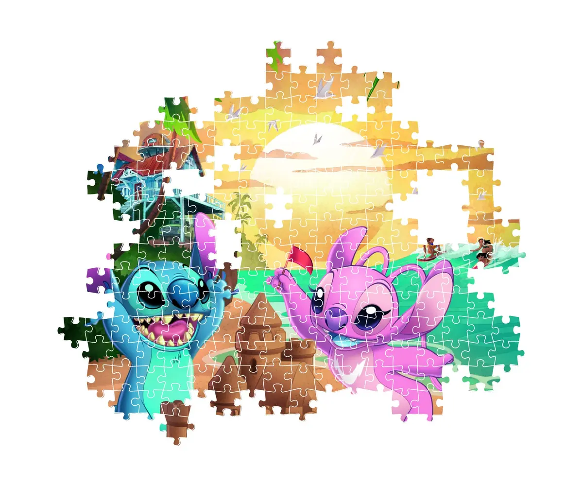 Clementoni Disney Stitch Puzzle 500 Pieces | Adult Jigsaw Puzzle with Poster, Made in Italy - view 4