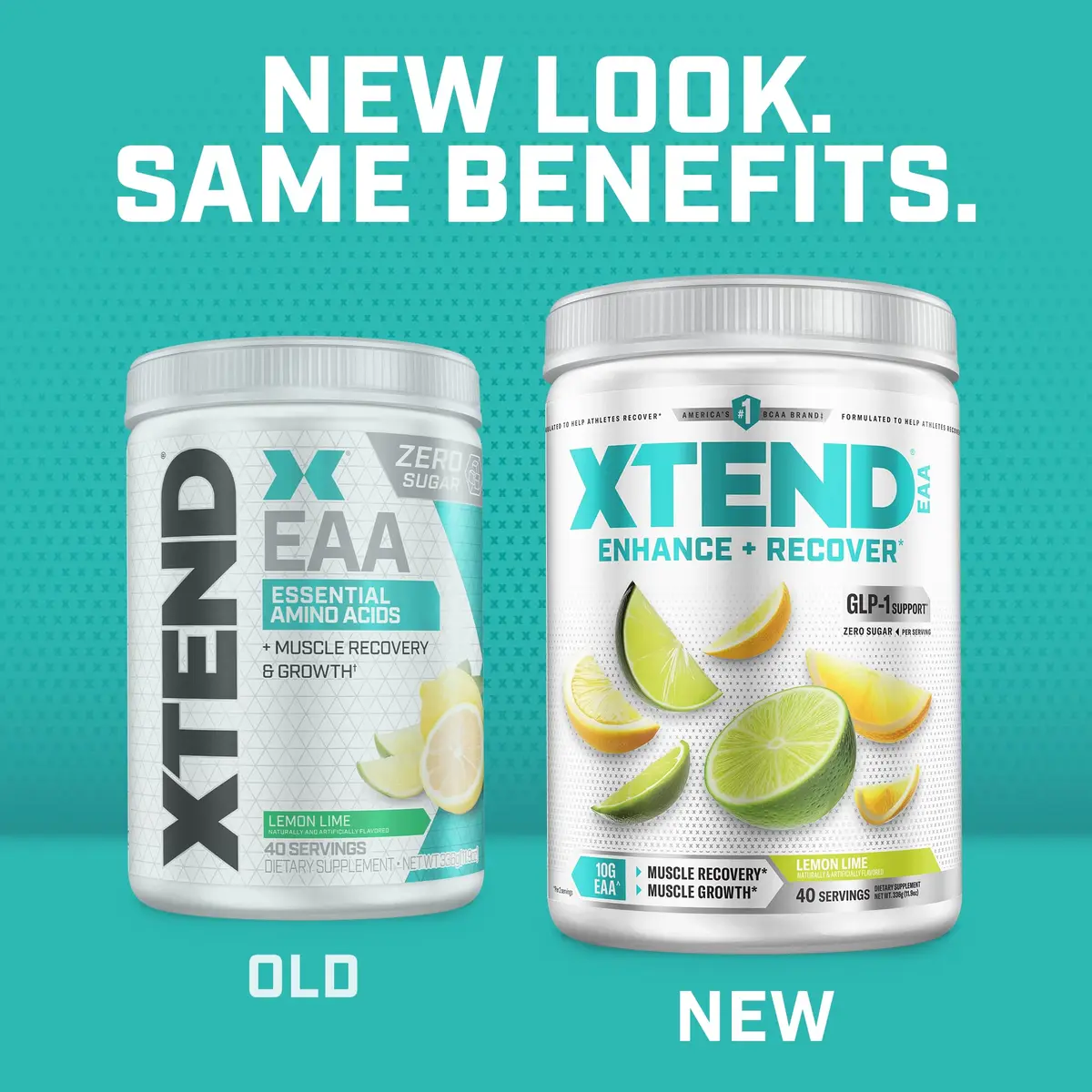 Xtend EAA + BCAA Powder with 10g EAAs, Lemon Lime, 11.9 Ounce | Supports muscle recovery & hydration - view 3