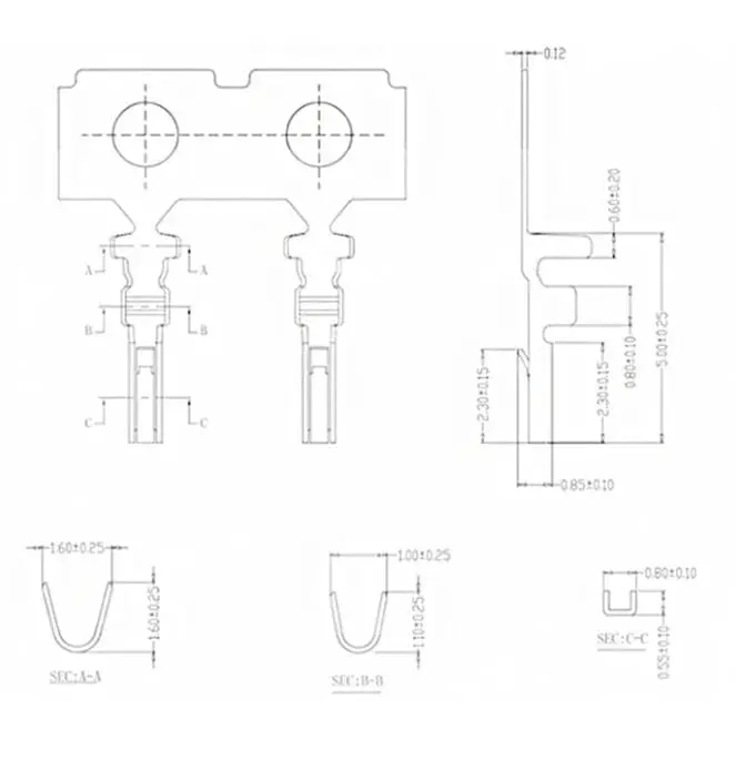 Teansic JST GH 1.25mm Connector Kit, 580 PCS | 2-10 Pin Housing & Terminals - view 4