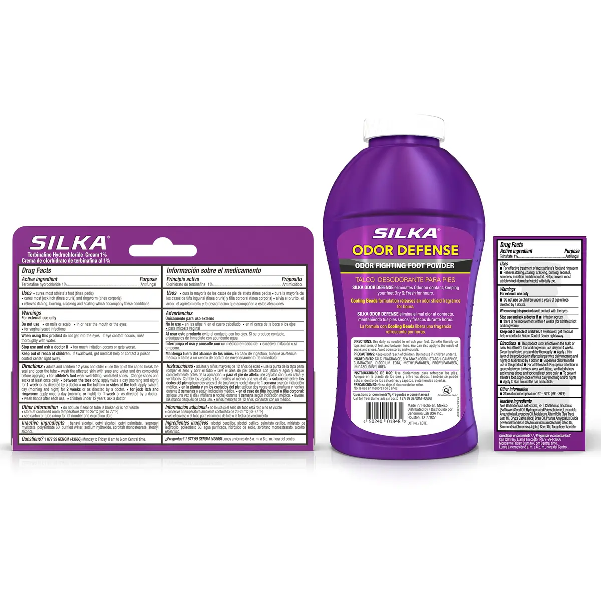 Silka Emergency Foot Care Kit, 3 Count | Fast Relief for Athlete's Foot & Ringworm - view 7