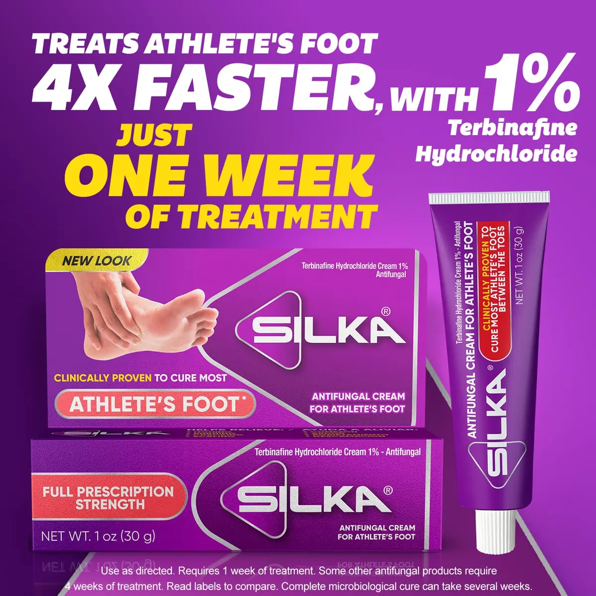 Silka Emergency Foot Care Kit, 3 Count | Fast Relief for Athlete's Foot & Ringworm - view 3