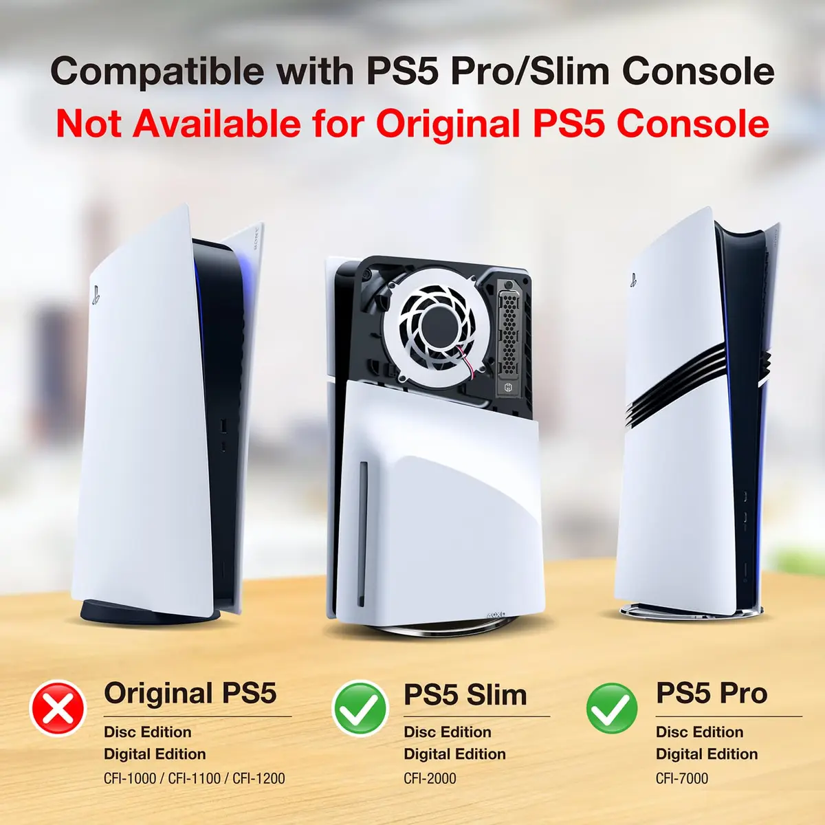 GRAUGEAR Black Metal Heat Dissipation Cover for PS5 Pro/Slim M.2 SSD Expansion Slot | Cooling and Dust Proof (15g) - view 3