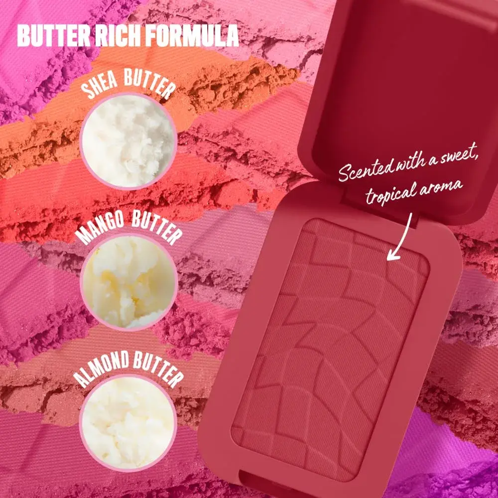 NYX PROFESSIONAL MAKEUP Buttermelt Powder Blush, Back and Butta Shade, 5g (0.17 Oz) | Vegan Formula with Mango Butter - view 2