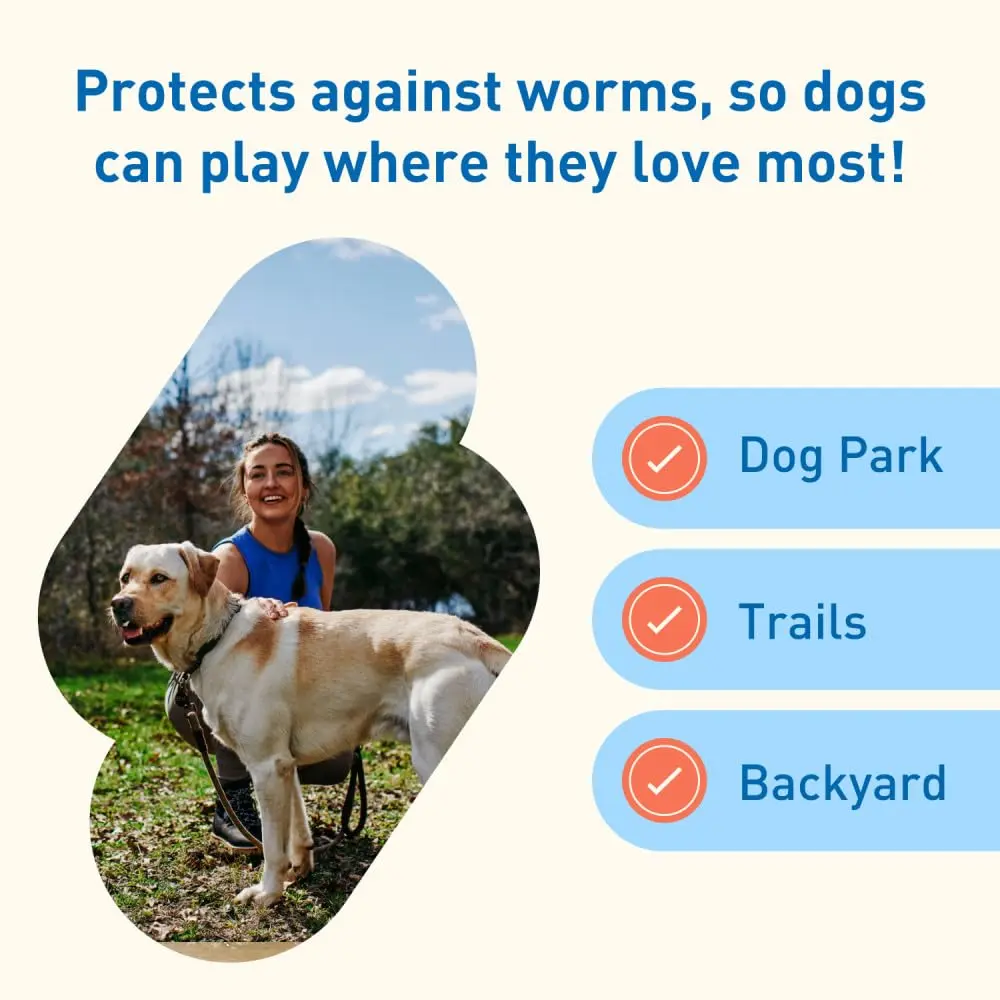 Interceptor Plus for Dogs 50.1-100 lbs. | Monthly Heartworm & Worm Protection - view 5