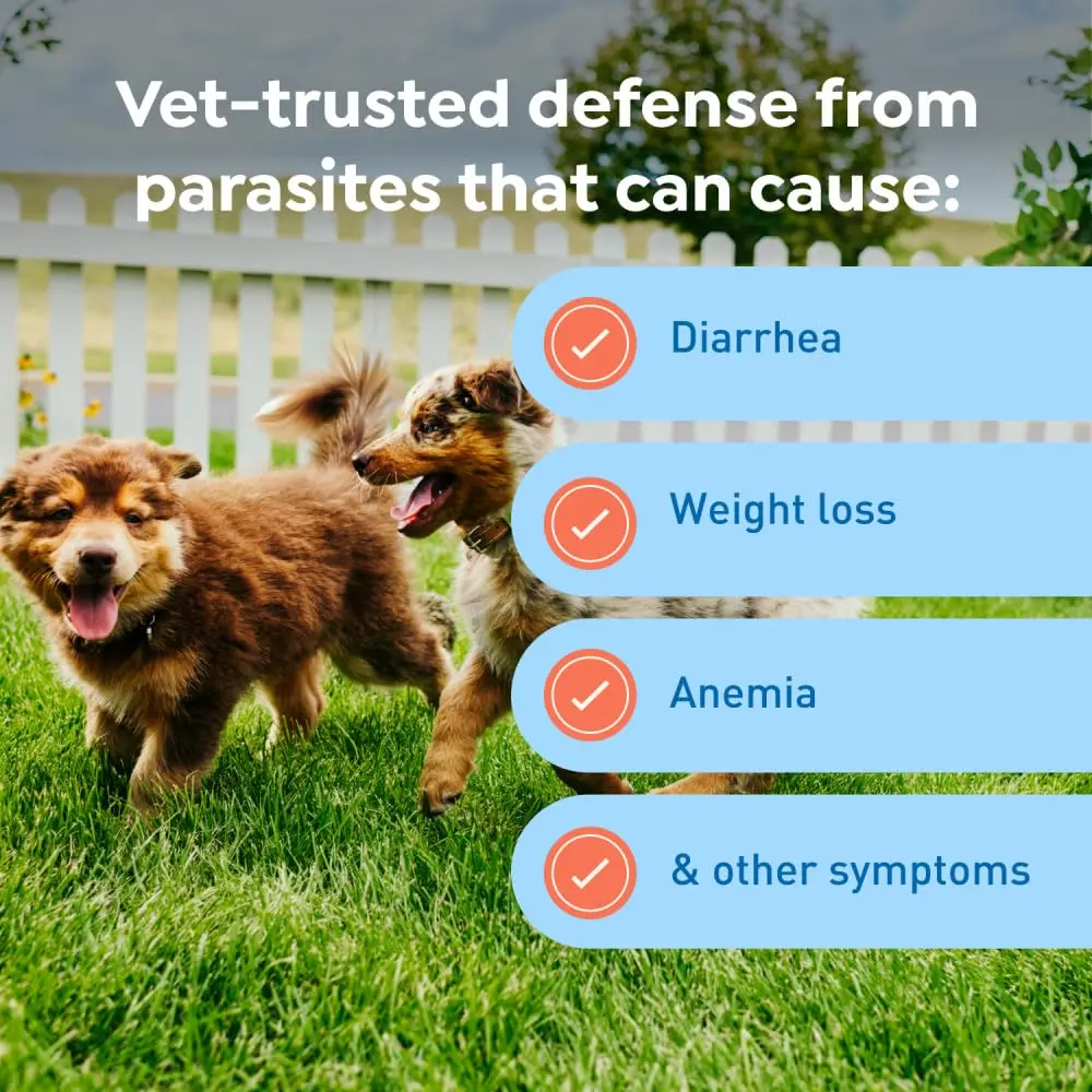 Interceptor Plus Monthly Tablets for Dogs 2-8 lbs | Heartworm & Worms Protection - view 6