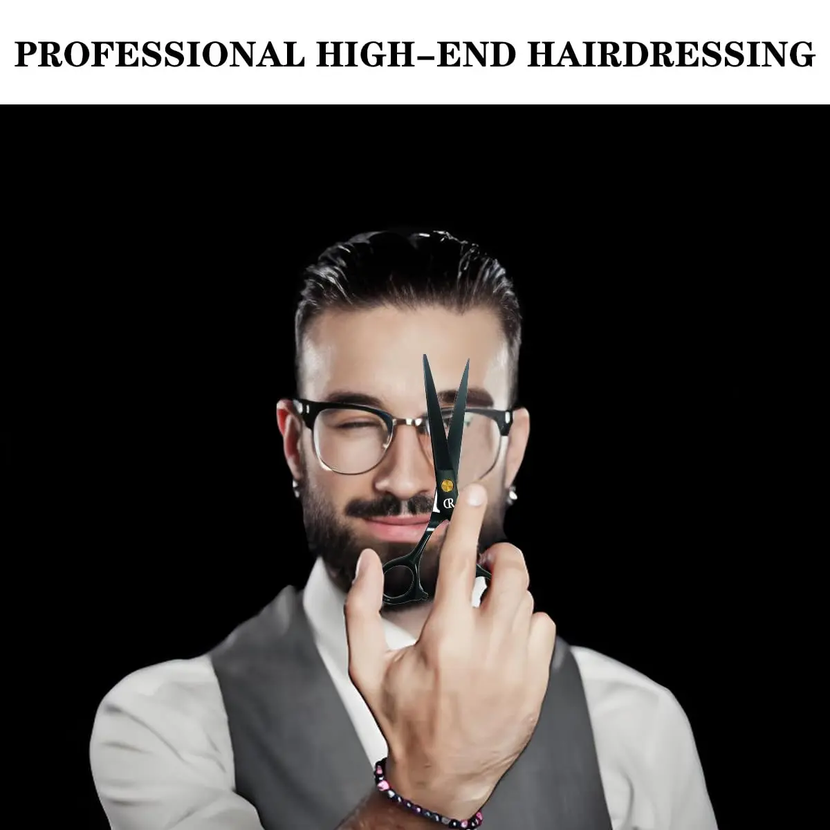 JAVENPROLIU Professional Hair Cutting Shears 6 Inch (15.24 cm) | Barber Scissors for Men, Women, Kids - view 6