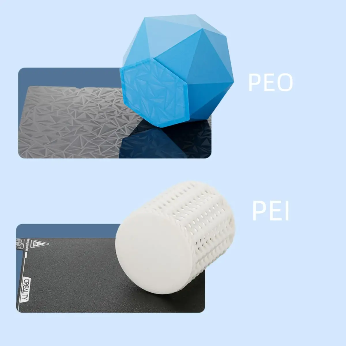 Comgrow Official Creality K1 Max Glossy PEO and Matte PEI Double Side Build Plate 315x310mm | For Creality K1 Max 3D Printer - view 6