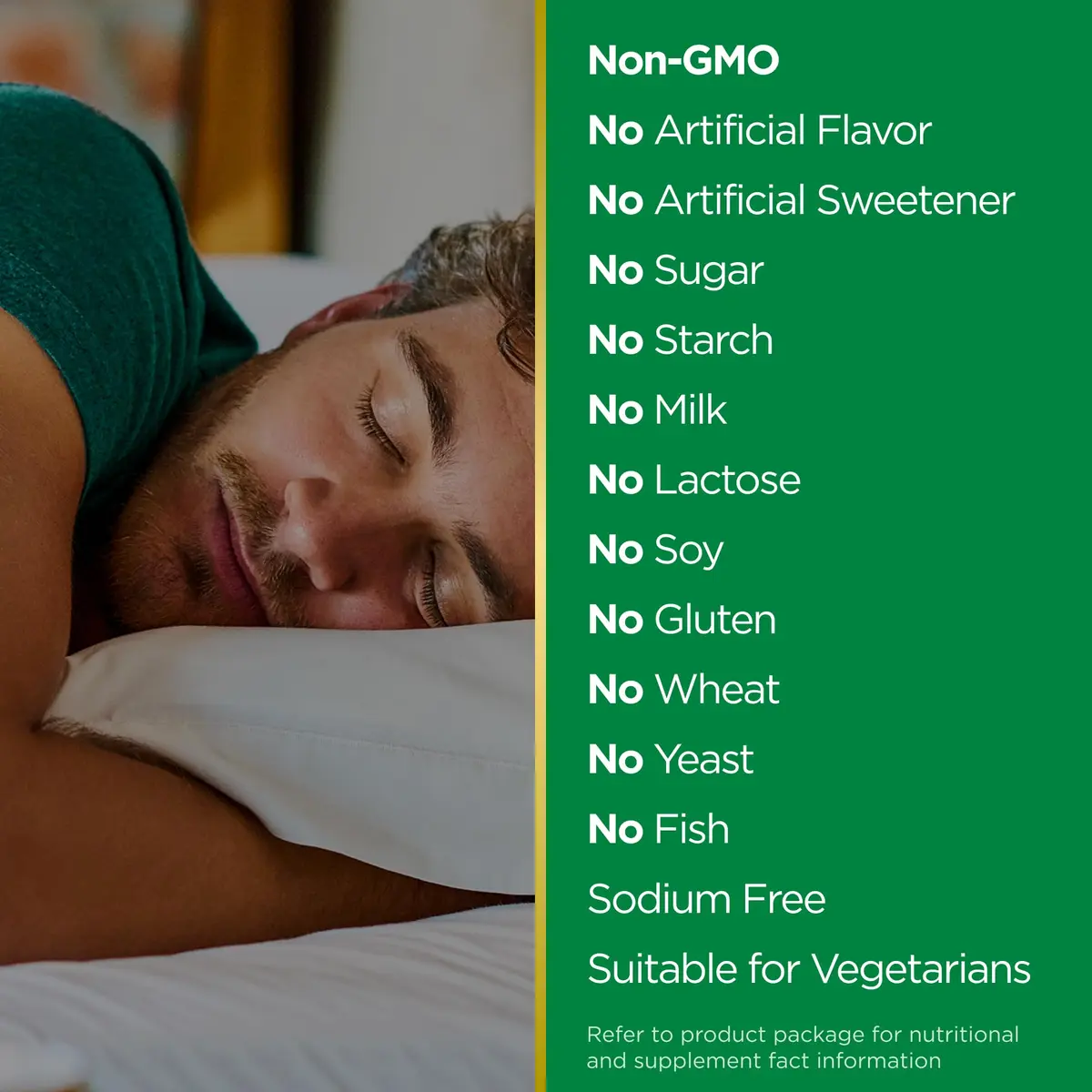 Nature's Bounty BiLyr Melatn 5mg 120 Tablets | Drug-Free Sleep Aid - view 5