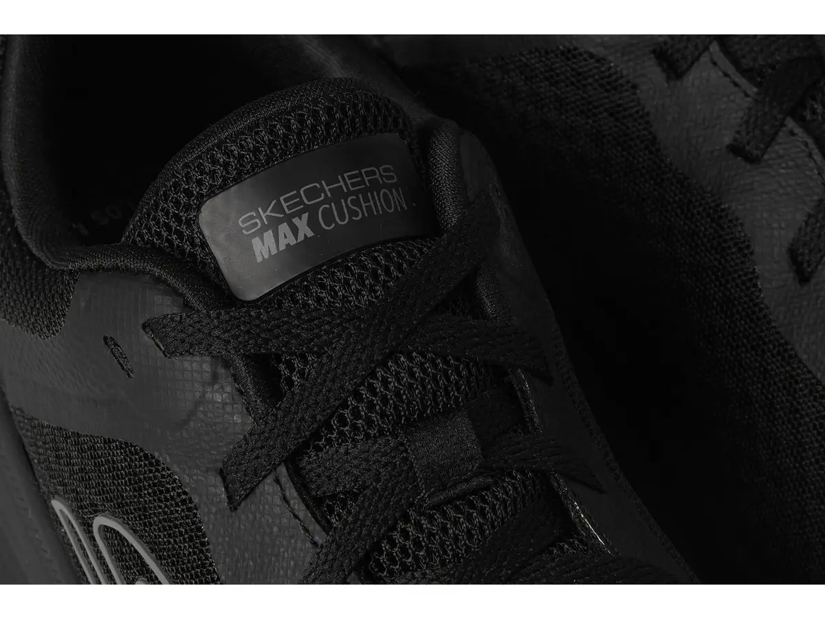 Skechers Women's Max Cushioning Endeavour Canova Sneakers, Black, 7.5 | Superior Comfort & Support - view 2