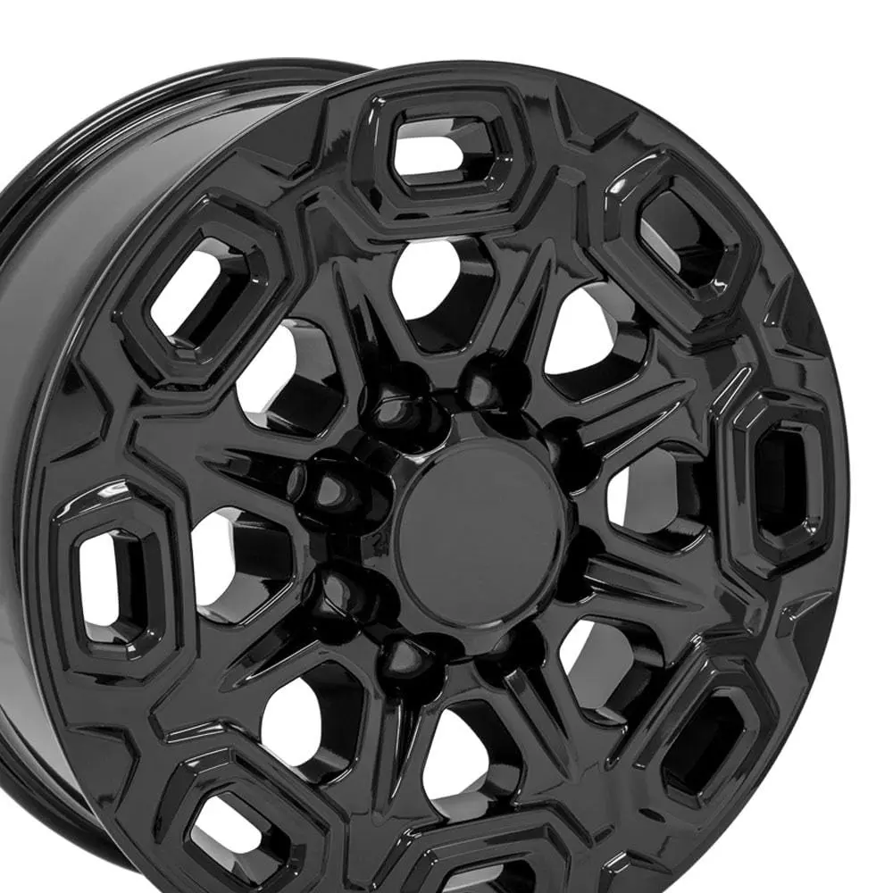OE Wheels CV64B 20x8.5 Set(4) Gloss Black | 8x180 Bolt Pattern, 47ET Offset, Aluminum - view 5