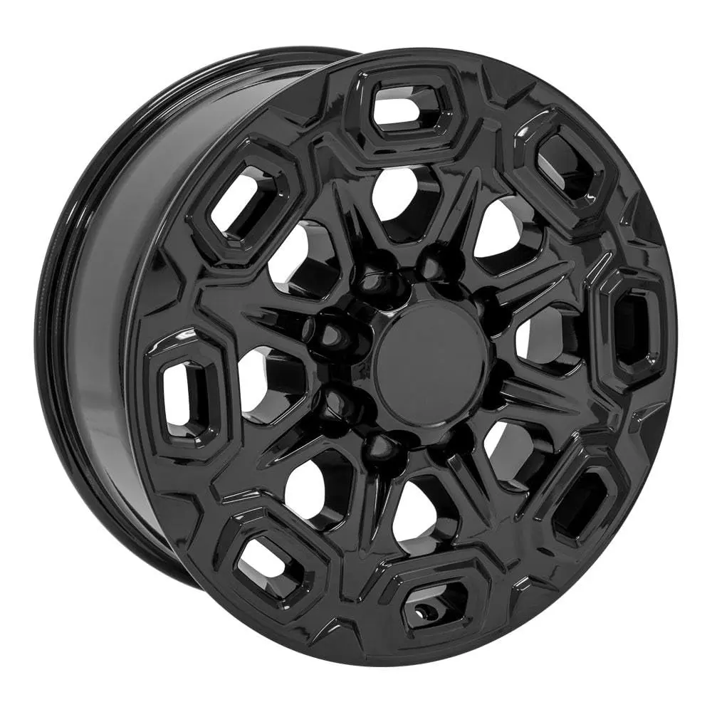 OE Wheels CV64B 20x8.5 Set(4) Gloss Black | 8x180 Bolt Pattern, 47ET Offset, Aluminum - view 4