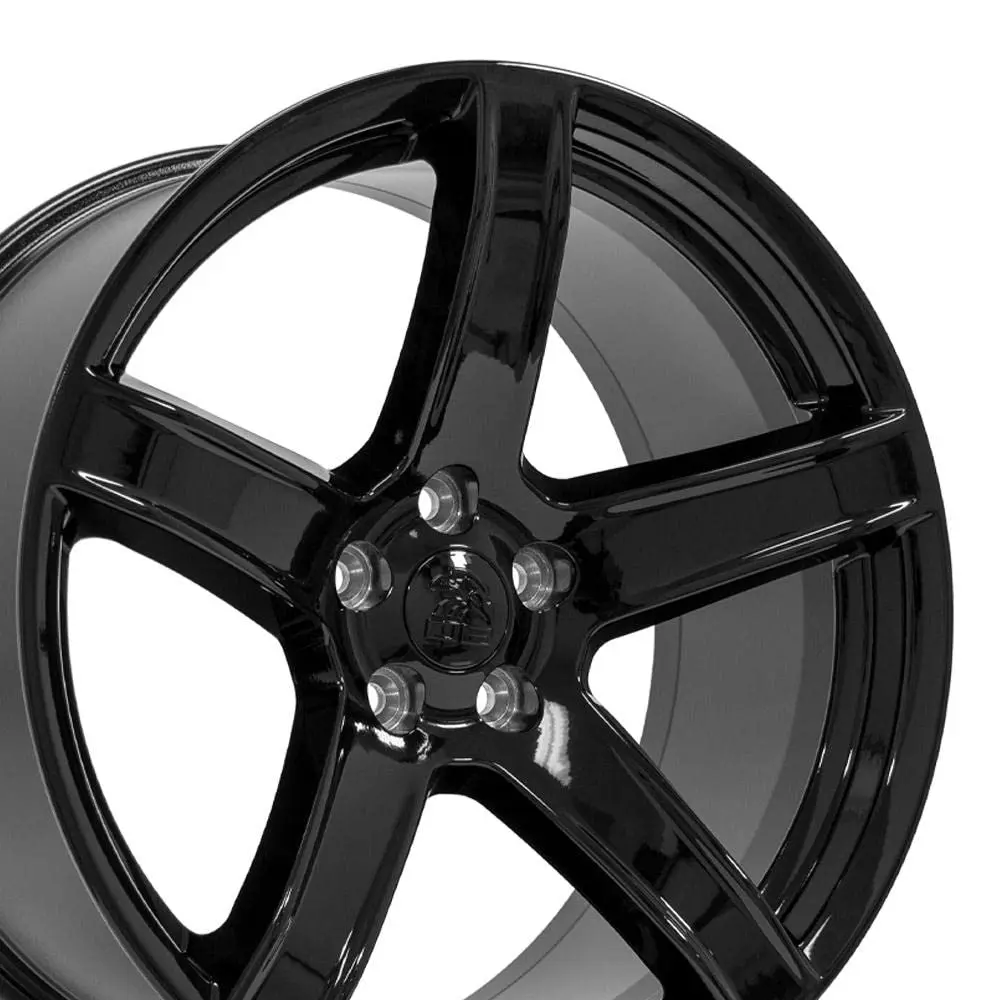 OE Wheels DG22 20x9.5 Gloss Black Wheels | 5x115 Bolt Pattern, 18ET Offset, 2640 Replica - main product image