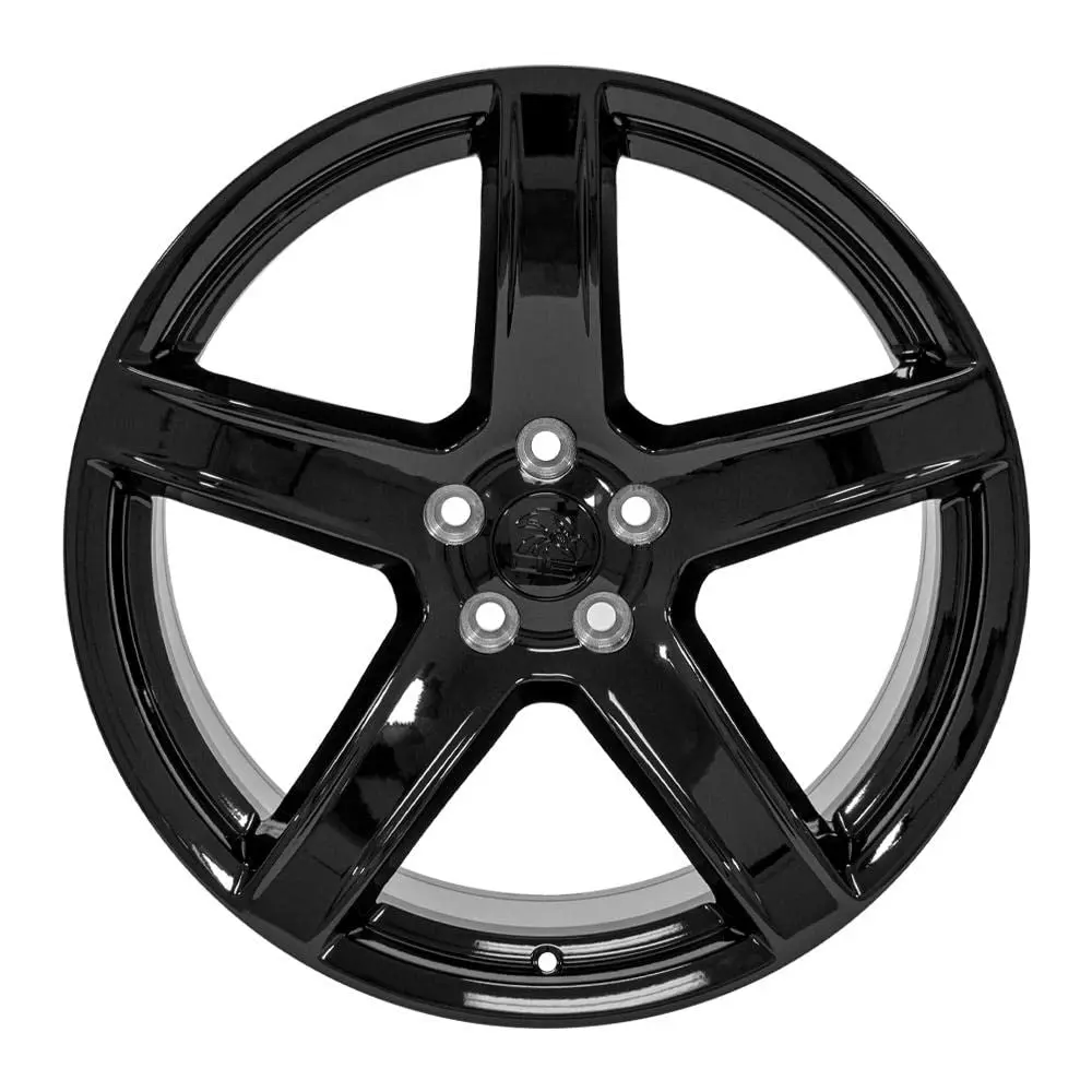 OE Wheels DG22 20x9.5 Gloss Black Wheels | 5x115 Bolt Pattern, 18ET Offset, 2640 Replica - view 2
