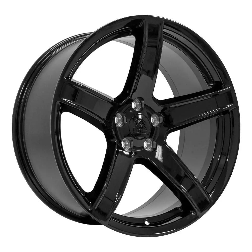 OE Wheels DG22 20x9.5 Gloss Black Wheels | 5x115 Bolt Pattern, 18ET Offset, 2640 Replica - view 3