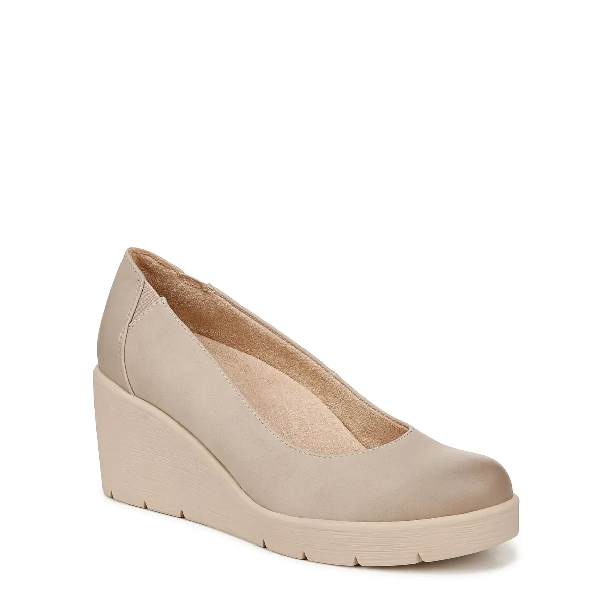 Naturalizer Soul Women's About Time Wedge Casual Shoe Warm Taupe Tan 8.5 W | ContourFIT Technology Arch Support - view 8