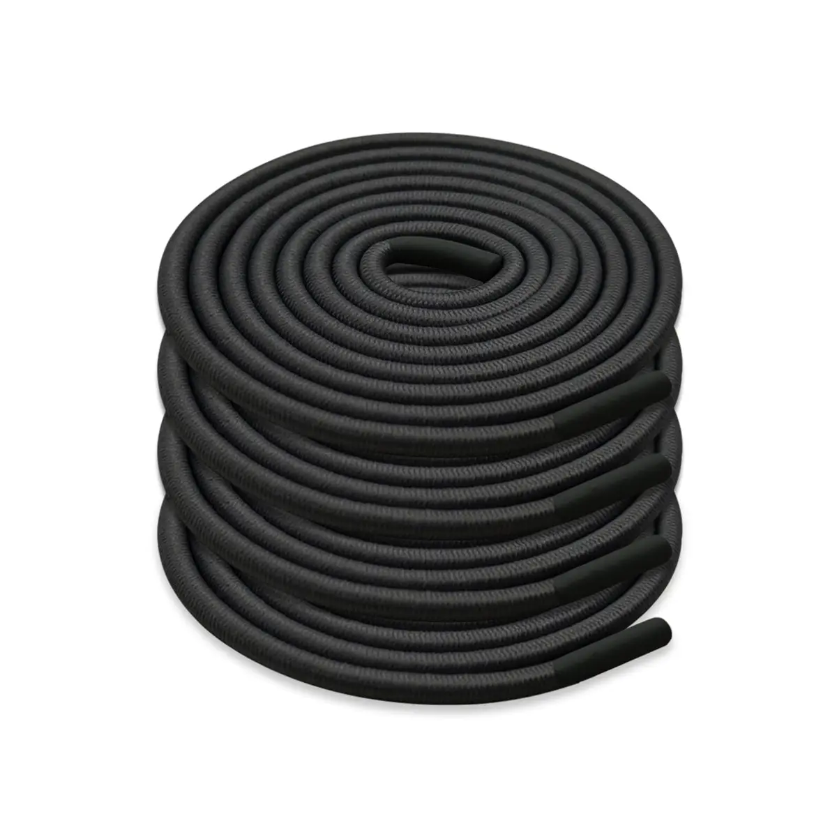 NDTEZUGT Elastic Shoe Laces for Sneakers 18in | No Tie, Slip-On Design, Black - view 8