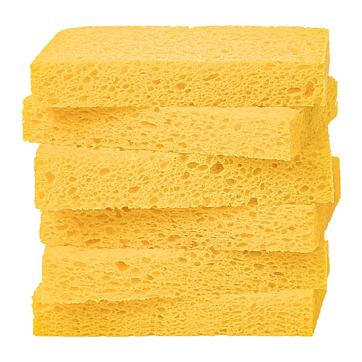 ARCLIBER Cellulose Scrub Sponges 6 Pack | Heavy Duty, Non-Scratch, Eco-Friendly Kitchen Sponge - main product image