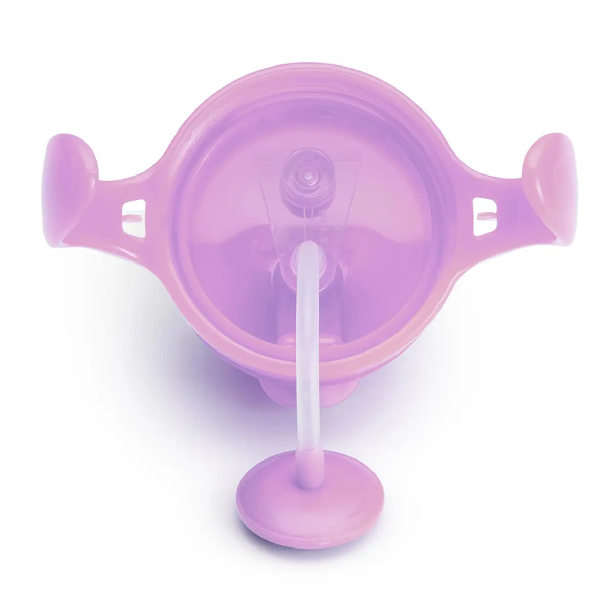 Munchkin Any Angle Sippy Cups for Toddlers 4 Pack | Spill Proof Weighted Straw with Handles - view 5