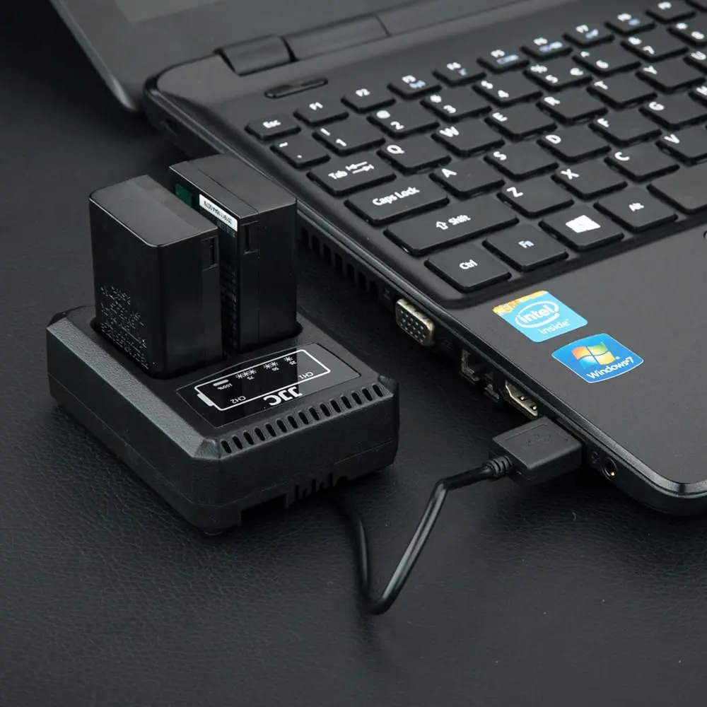 JJC EN-EL25 Battery Charger Dual Slot for Nikon Z50 II Z50 Z30 Zfc Cameras | USB Power & Overheat Protection - view 8