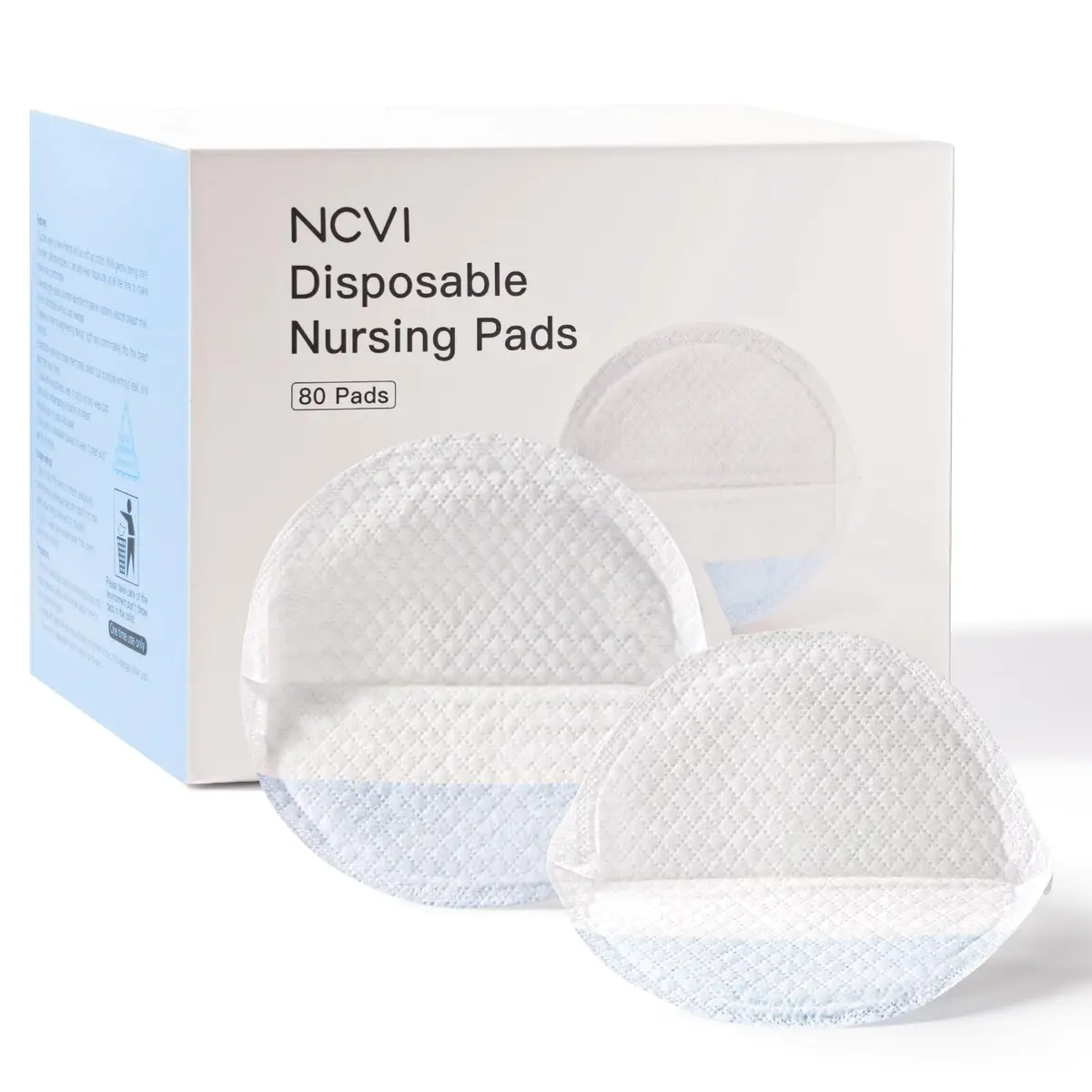 NCVI Super Absorbent Nursing Pads 180 Count | Stay Dry & Leakproof for Moms - main product image