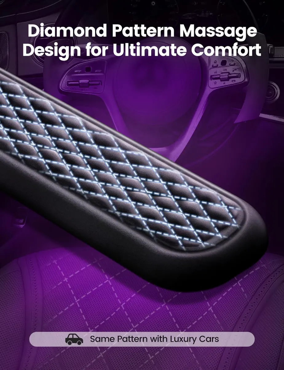 Vaydeer Wrist Rest for Keyboard and Mouse | Ergonomic Memory Foam Support Pad, Gray - view 3